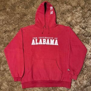 University of Alabama Roll Tide Pro Player Hoodie Red Large